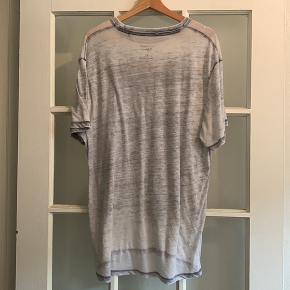 Softest Lucky brand journey sheer burnout band tee - L/XL - Picture 2 of 8